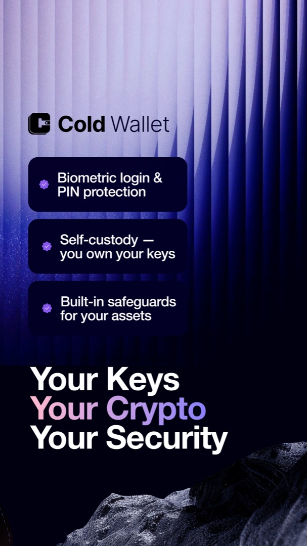 Cold Wallet — Соцмережі · crypto